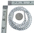 Native American Howlite Sterling Silver 3-Strand Bead Necklace AX126072